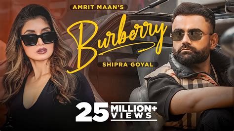 amrit maan Burberry